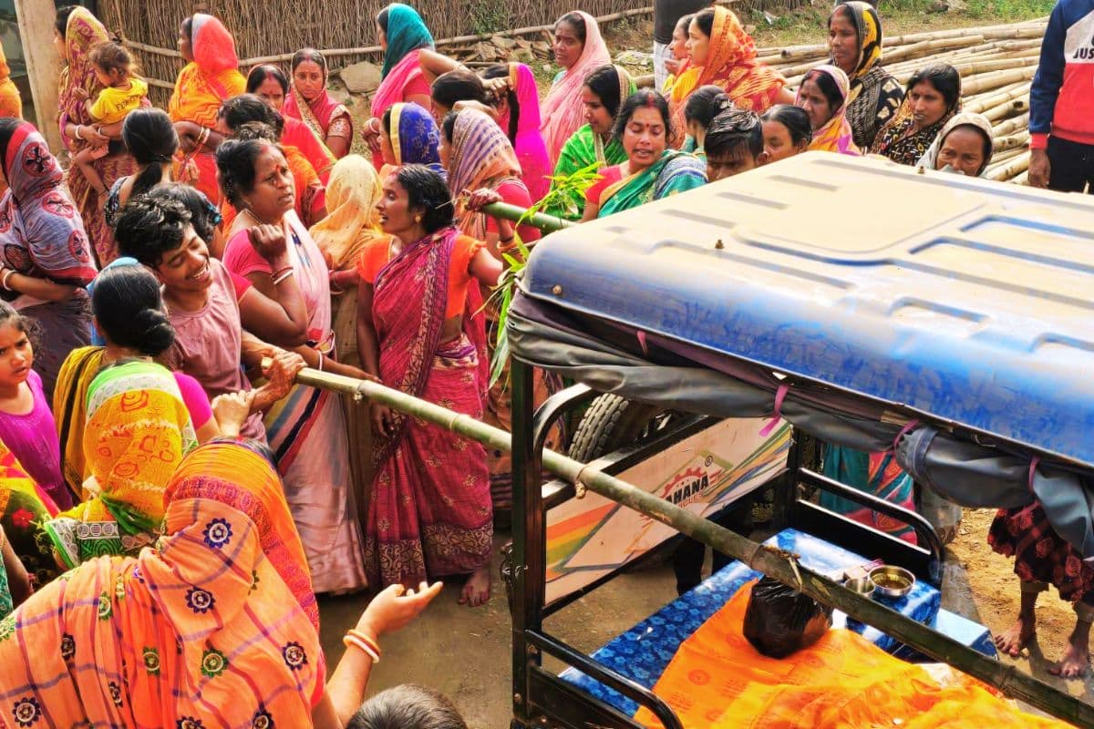 साहिबगंज में शादी की खुशियां मातम में बदलीं, शाम को थी बेटे की शादी, सुबह हो गई पिता की मौत