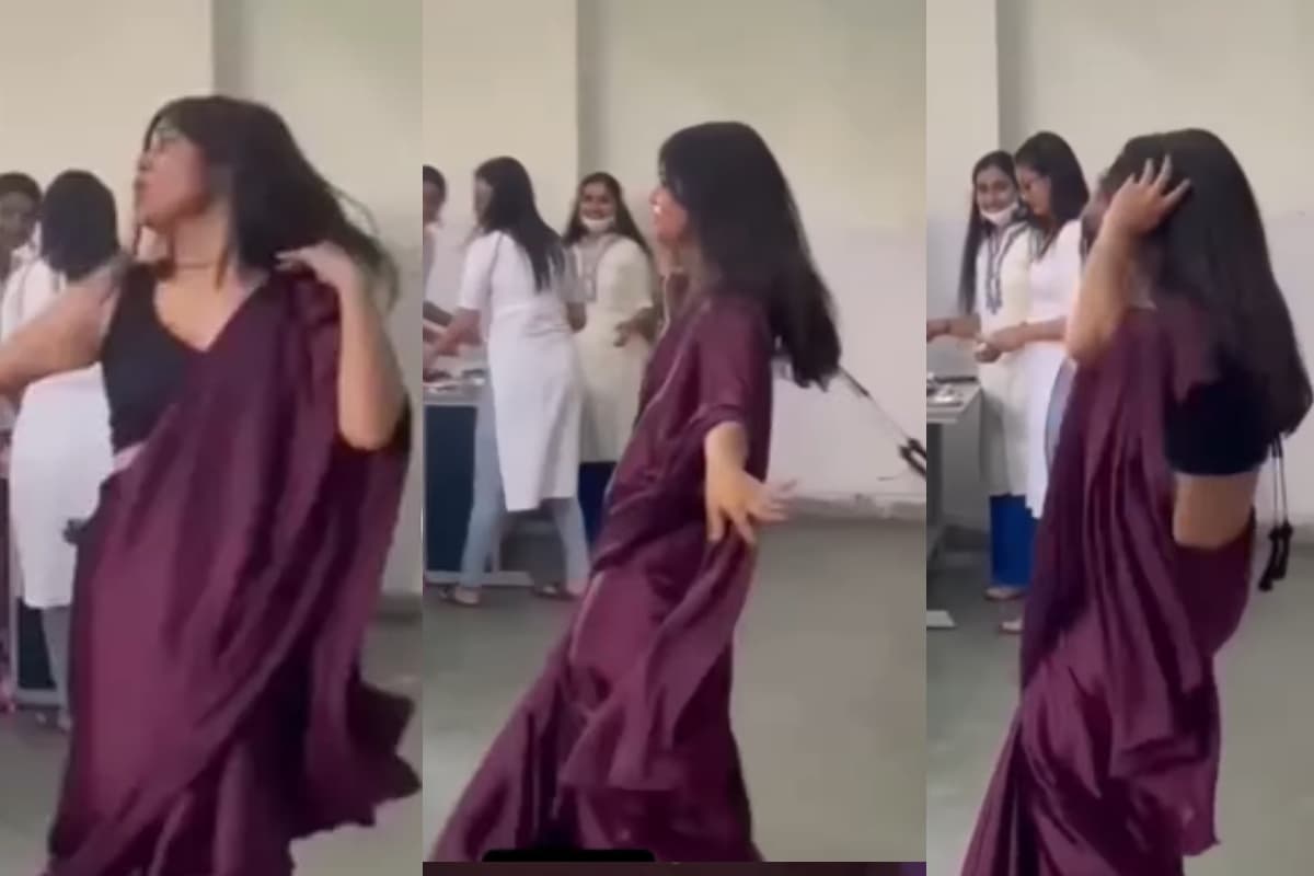 Viral Video: भोजपुरी गाने पर क्लासरूम में टीचर ने लगाए जबरदस्त ठुमके, फैंस बोले- देख रहा बिनोद