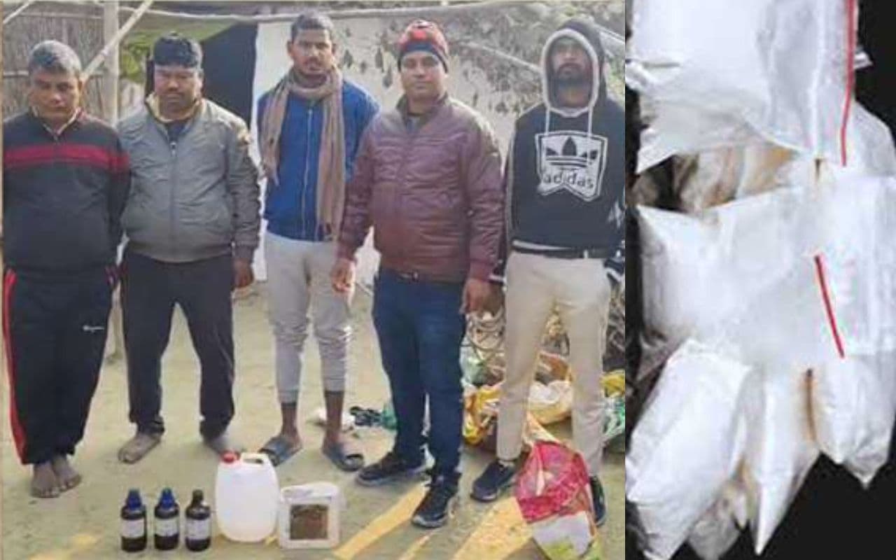 Bihar Crime: मोतिहारी में बड़ी कार्रवाई, सात करोड़ रुपये की ड्रग्स के साथ 5 तस्कर गिरफ्तार