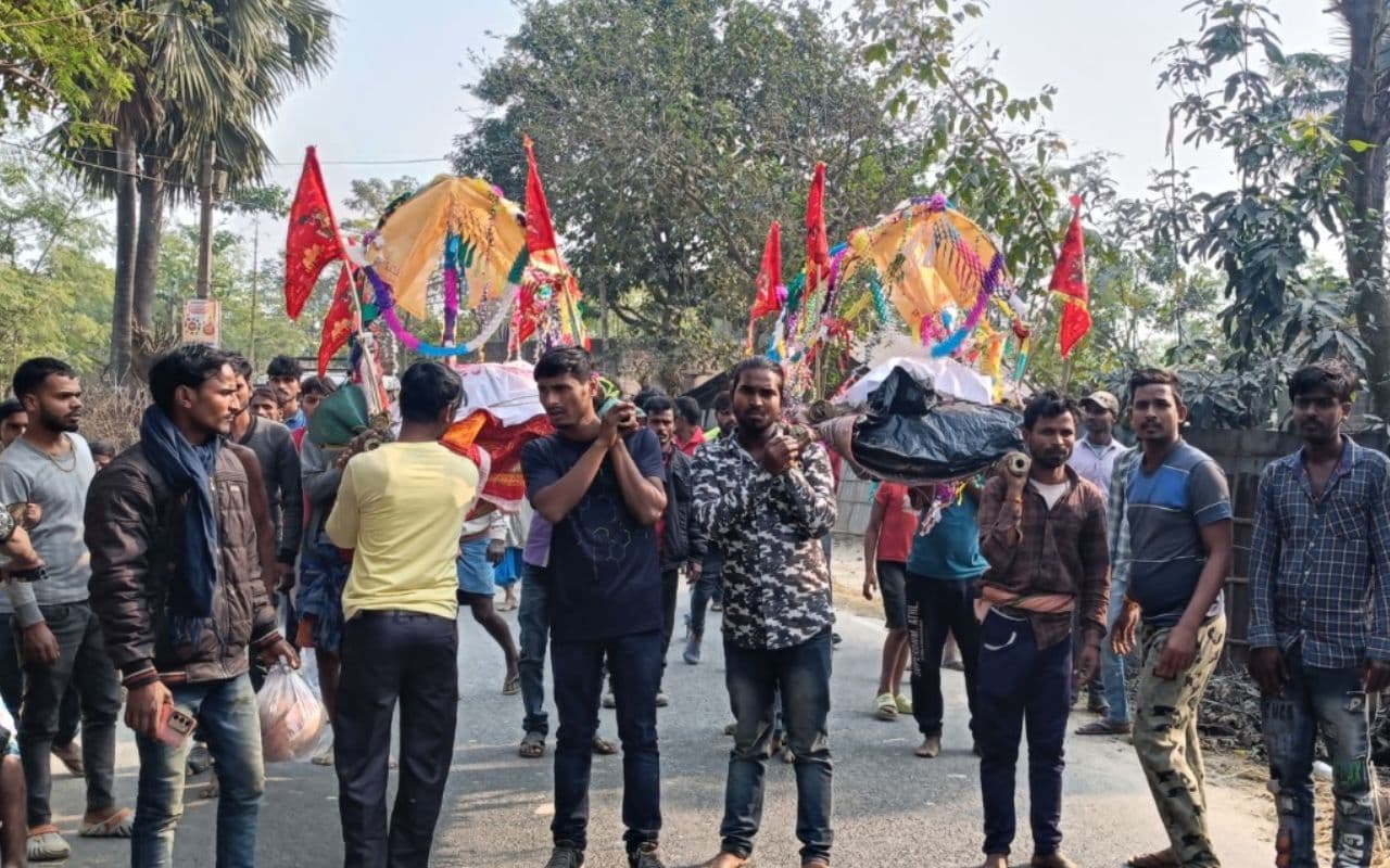 पूर्णिया में पति की मौत के चंद घंटे बाद पत्नी ने की सुसाइड, बेगमपुर पंचायत में मचा कोहराम