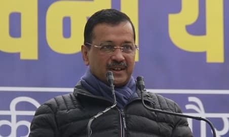 AAP: भाजपा का डर दिखा लोगों का भरोसा जीतने की कोशिश में केजरीवाल