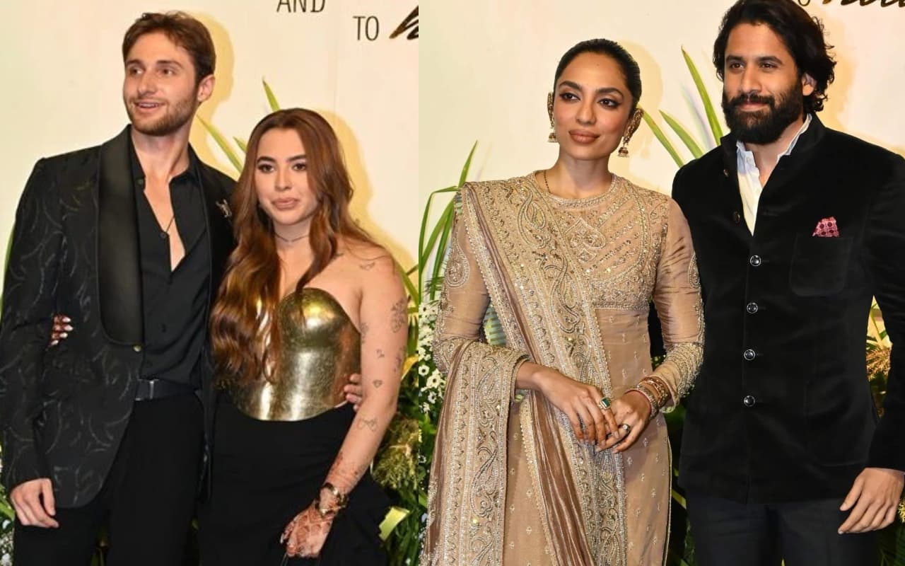 Aaliyah Kashyap Reception: रिसेप्शन में बहुत ही अलग लुक में दिखी अनुराग कश्यप की बेटी, इन सितारों ने लूटी महफिल, VIDEO