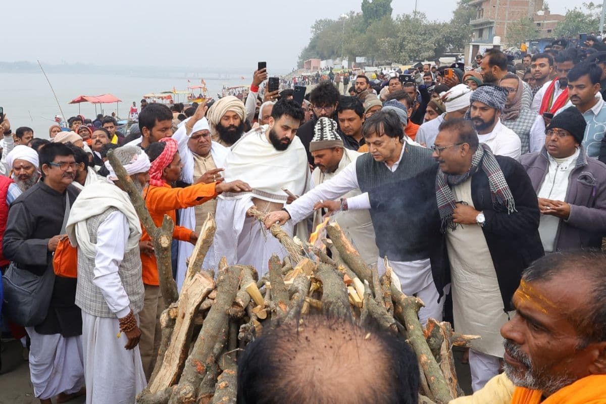 पंचतत्व में विलीन हुए आचार्य किशोर कुणाल, अंतिम यात्रा में उमड़ा जनसैलाब