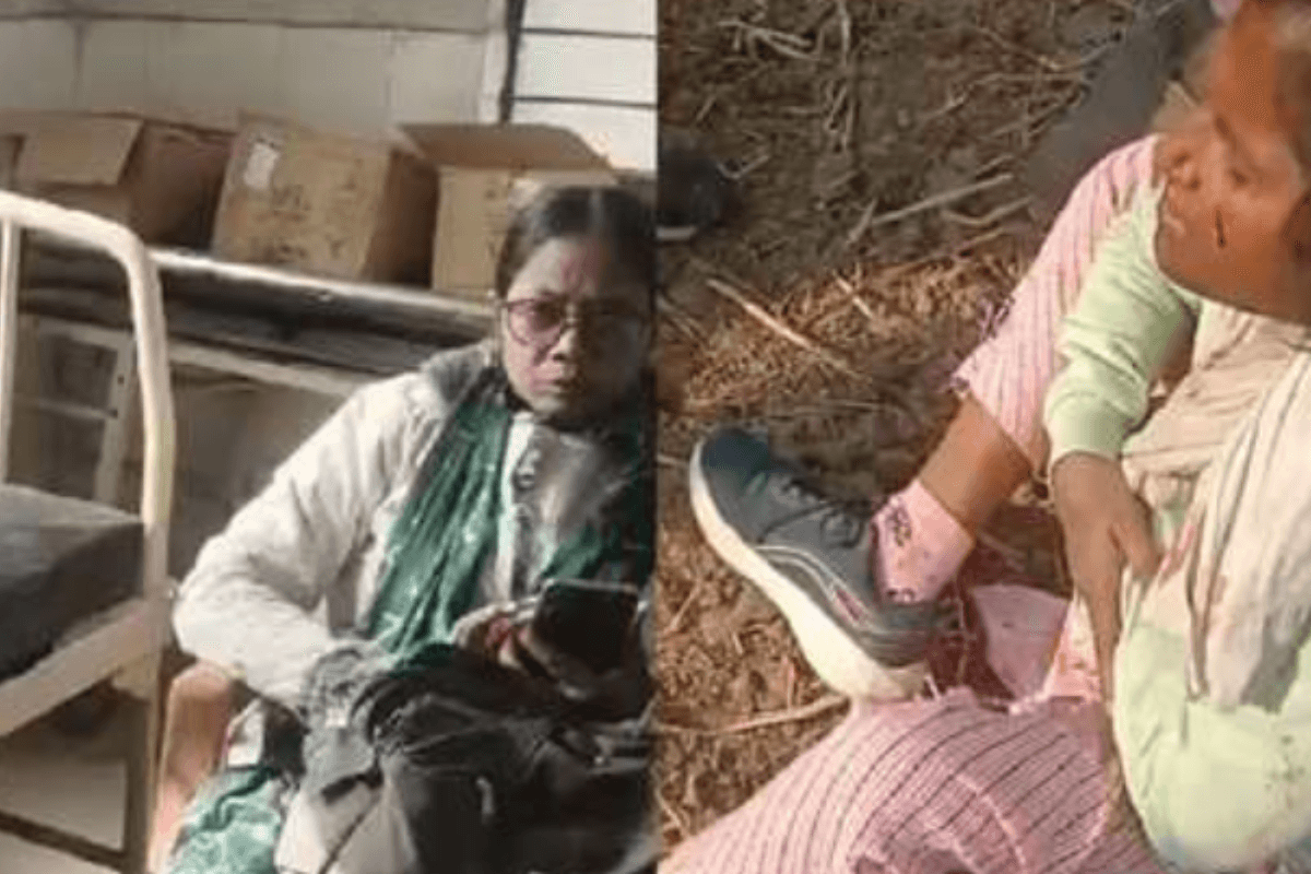 Video: शिक्षकों से भरी टेंपो सड़क किनारे पलटी, दो गंभीर रूप से घायल, देखें वीडियो