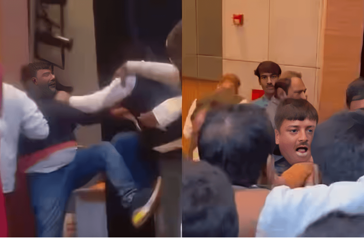 Bihar News: जदयू कार्यकर्ताओं के बीच जमकर चले लात-घूसे, देखते रह गए मंत्री 