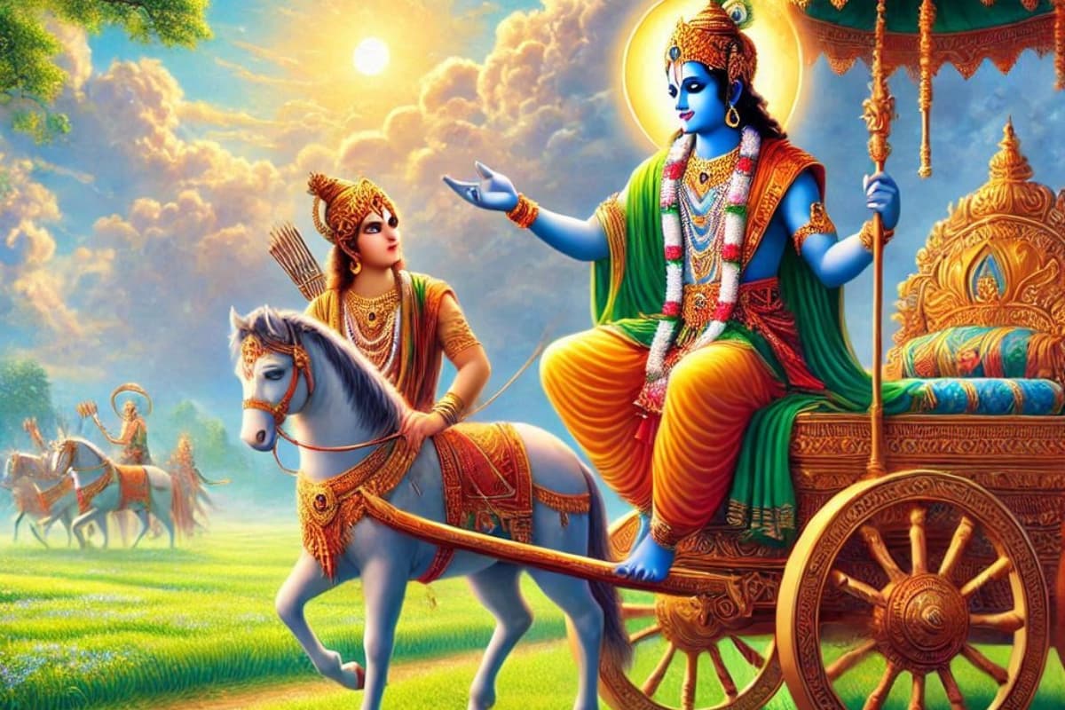 Gita Updesh: लक्ष्य से भटका देती हैं इंसान की ये आदतें, जीवन में कभी नहीं मिलती तरक्की