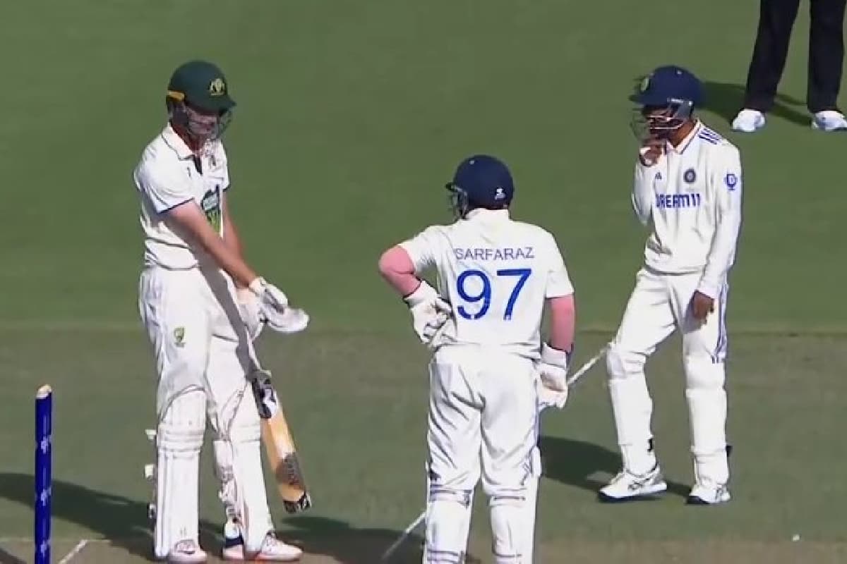 IND vs PM XI: सरफराज खान का 'गली क्रिकेट नियम', दो बार गेंद हिट करने पर मांगने लगे आउट, VIDEO