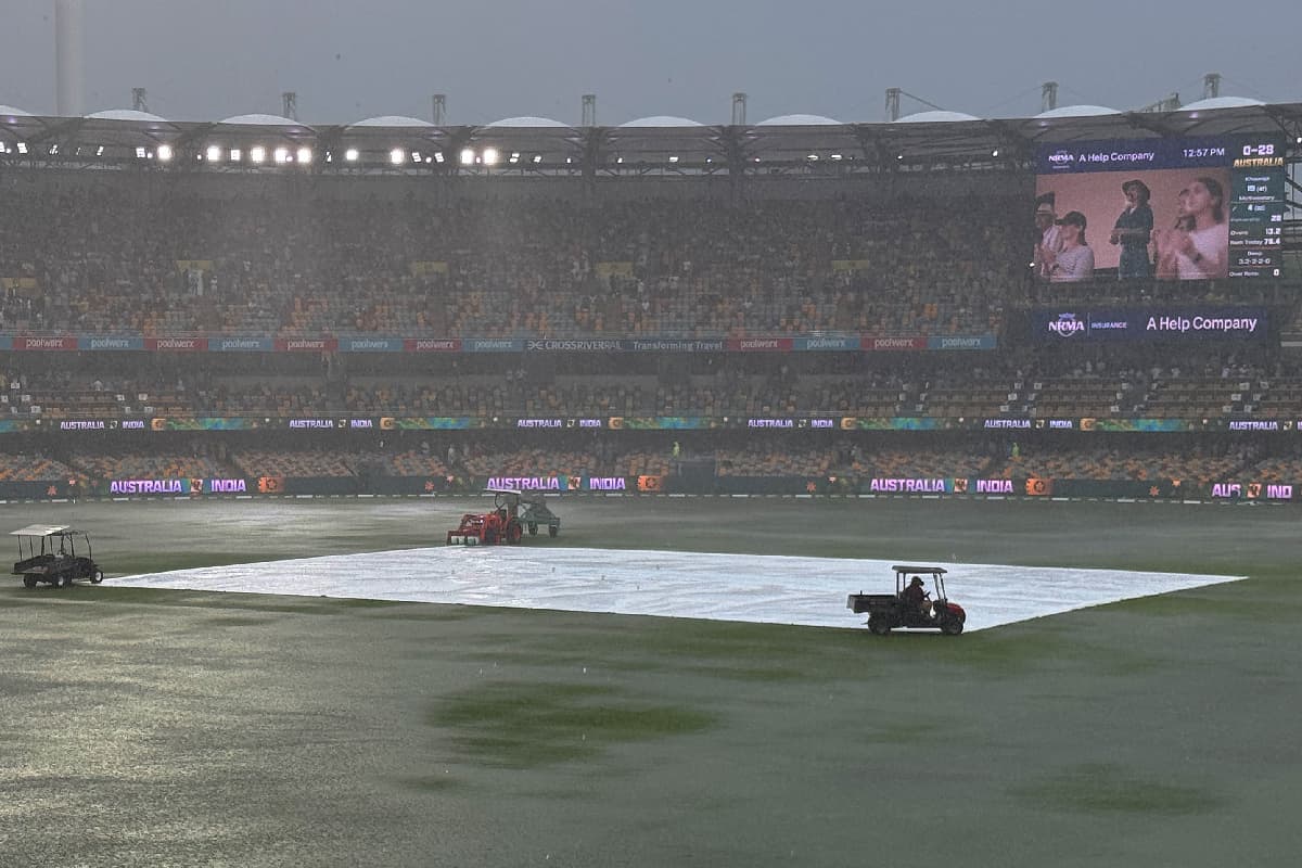IND vs AUS, Weather Forecast: पहला दिन बारिश में धुला, अब दूसरे दिन क्या होगा