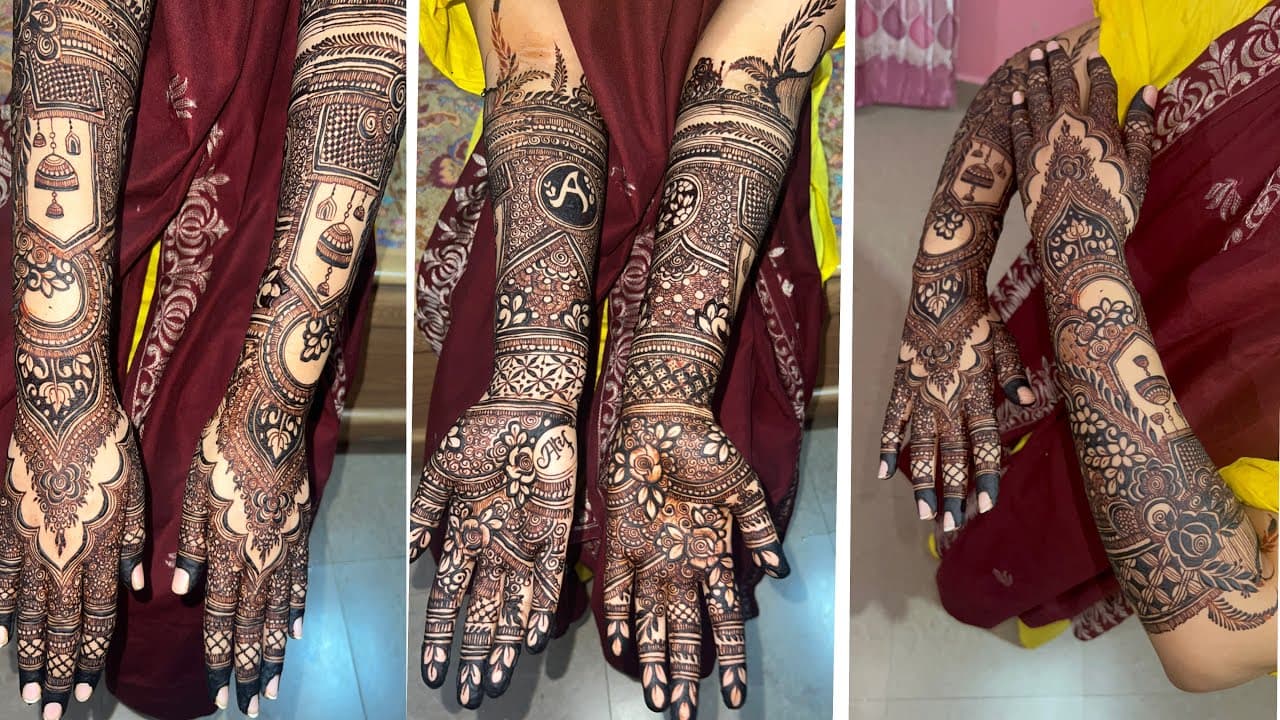 Bridal Mehndi Design : दुल्हन के हाथों पर लगाएं ये 5 लेटेस्ट मेहंदी डीजाइन