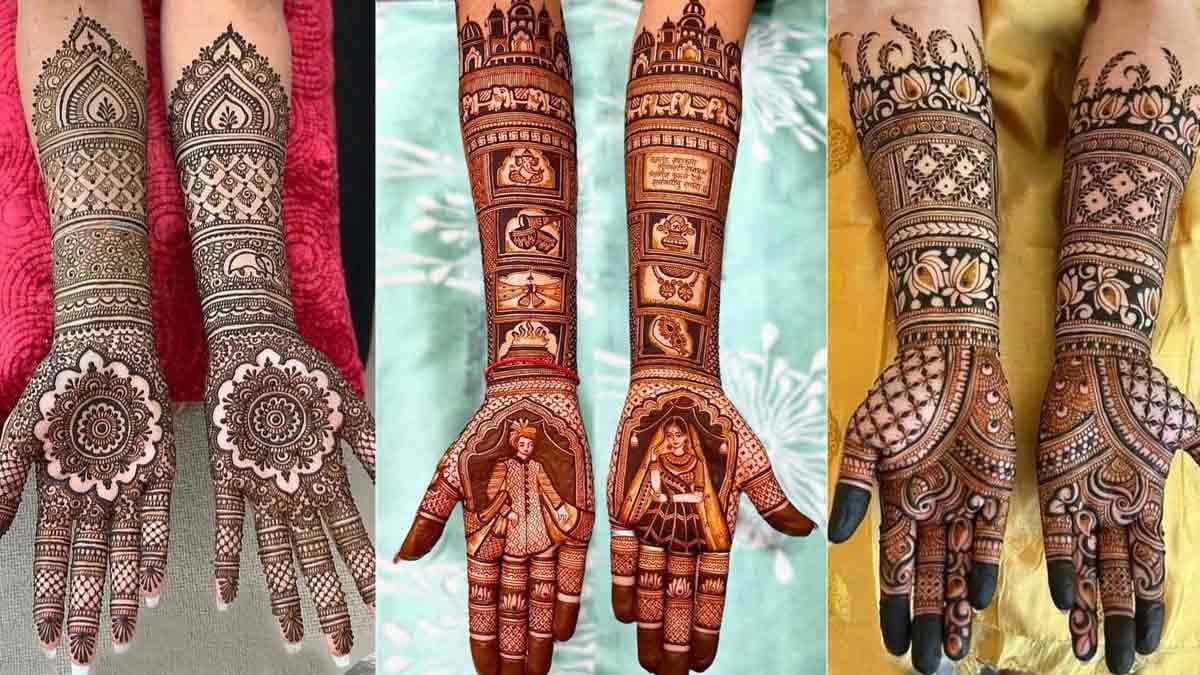 Couple Name Mehndi Design : यहां है दुल्हा दुल्हन के 5 लेटेस्ट मेहंदी डीजाइन, करें ट्राई