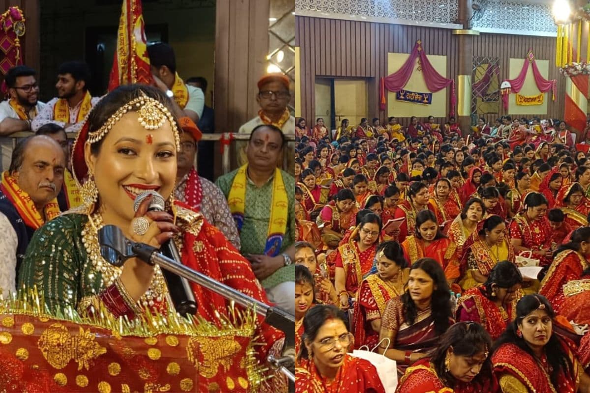 नारायणी परिवार को दो दिवसीय मंगल पाठ संपन्न, राणी सती दादी की गाथा का हुआ बखान