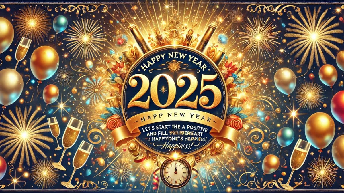 New Year 2025 Best Wishes: नए साल का करें वेलकम ये 10 शानदार बेस्ट विशेष के साथ