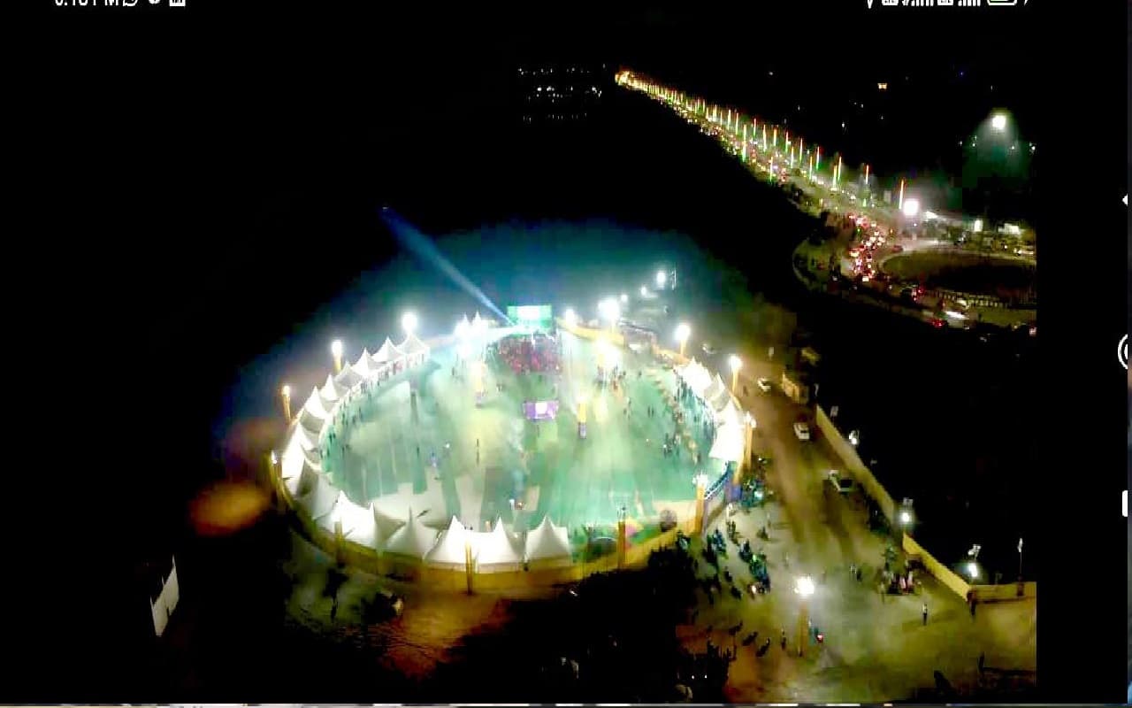 Patna Marine Drive: मरीन ड्राइव पर गीत संगीत एवं लजीज खाने से सजी उत्सव की सांझ