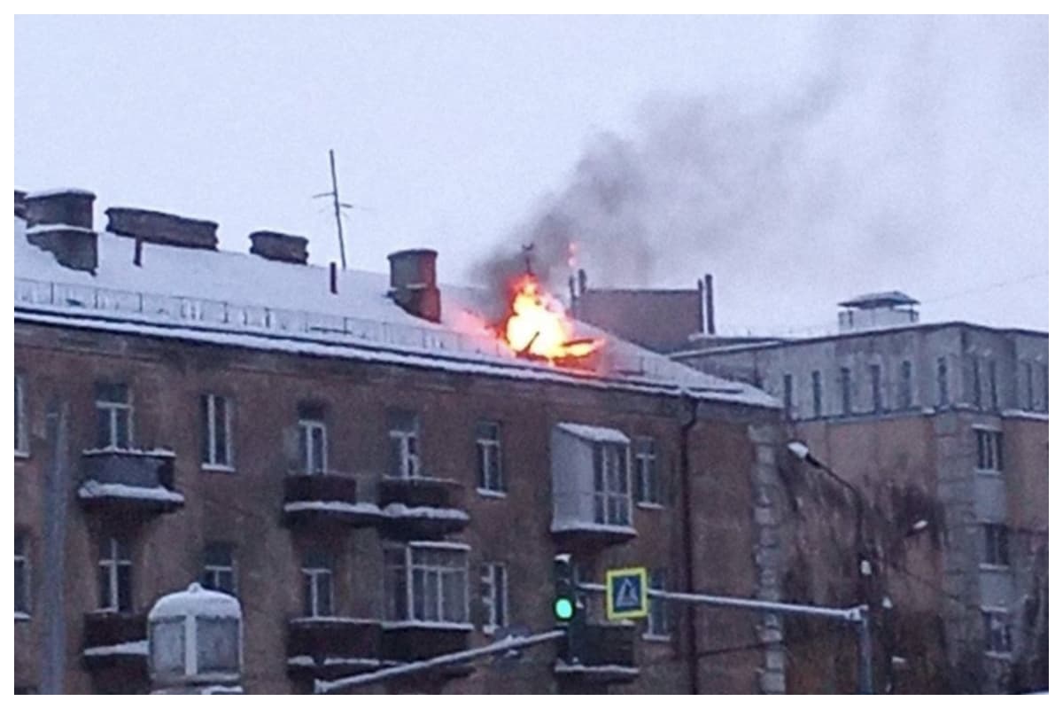 Russia Ukraine War: यूक्रेन पर आग बनकर बरसी रूसी ड्रोन, खार्कीव को बनाया निशाना