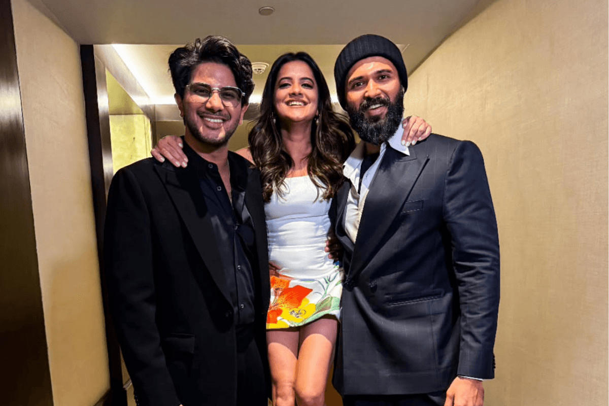 Jasleen Royal: दुलकर सलमान और विजय देवरकोंडा के साथ लिफ्ट में मस्ती, गानों की कामयाबी का जश्न, देखें वीडियो