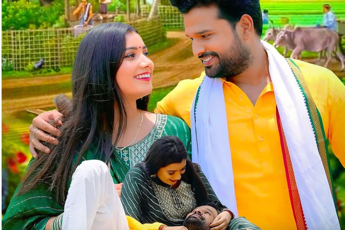 Bhojpuri Song: तोषी द्विवेदी की लाल बिंदी पर फिदा हुए रितेश पांडेय, बोले 'लुलिया रे तोरी ललकी टीकुलिया'