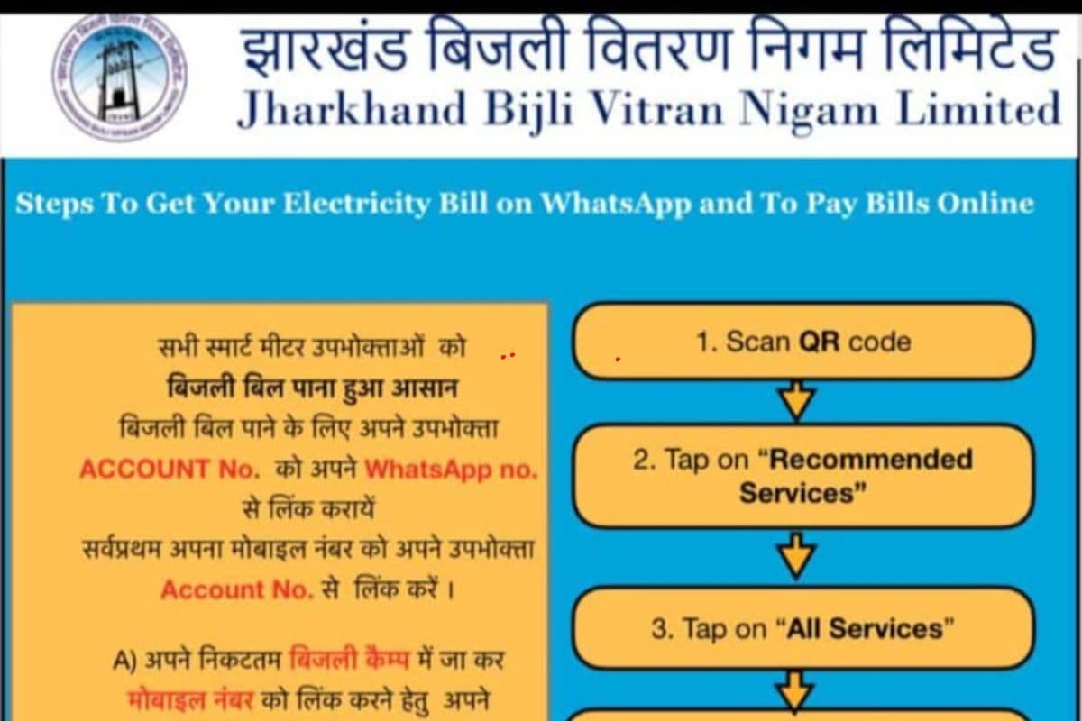 Jharkhand News: अब घर बैठे पा सकते हैं प्रीपेड मीटर का बिजली बिल, जानें कैसे