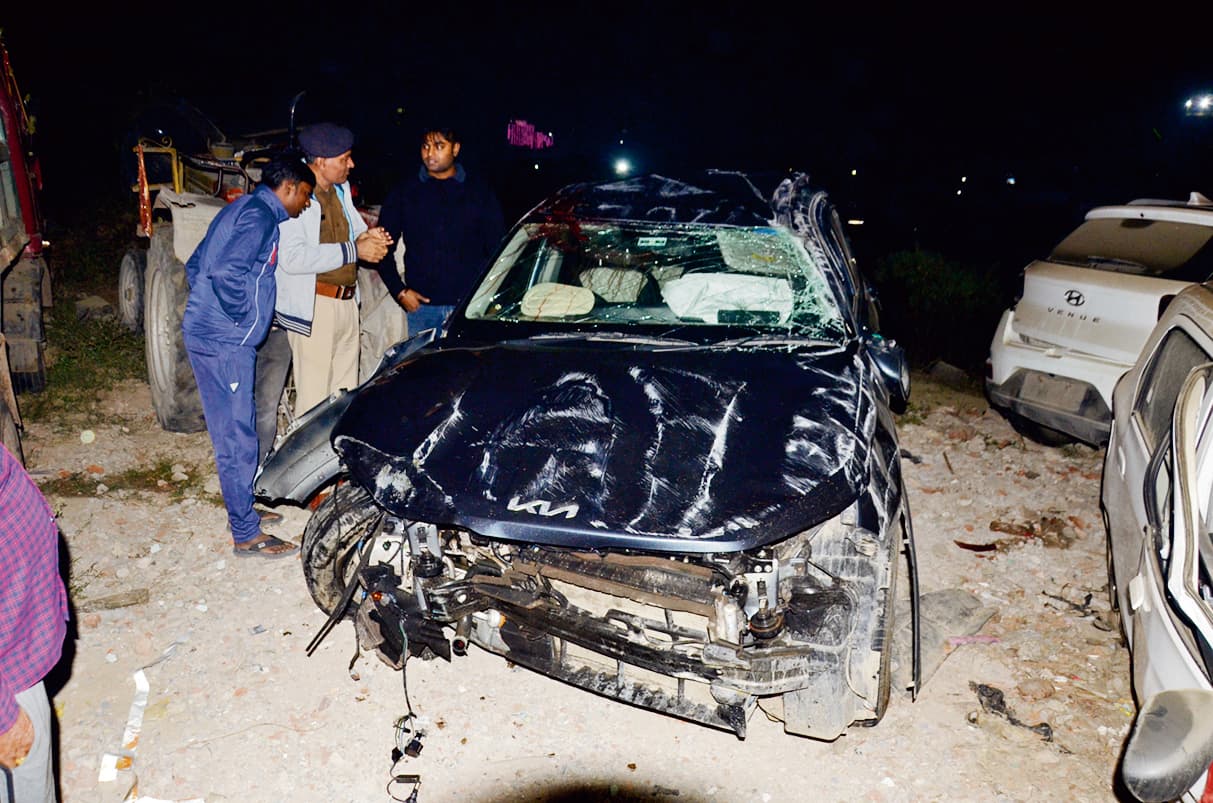 अटल पथ पर दुर्बीघटना, छात्र की मौत