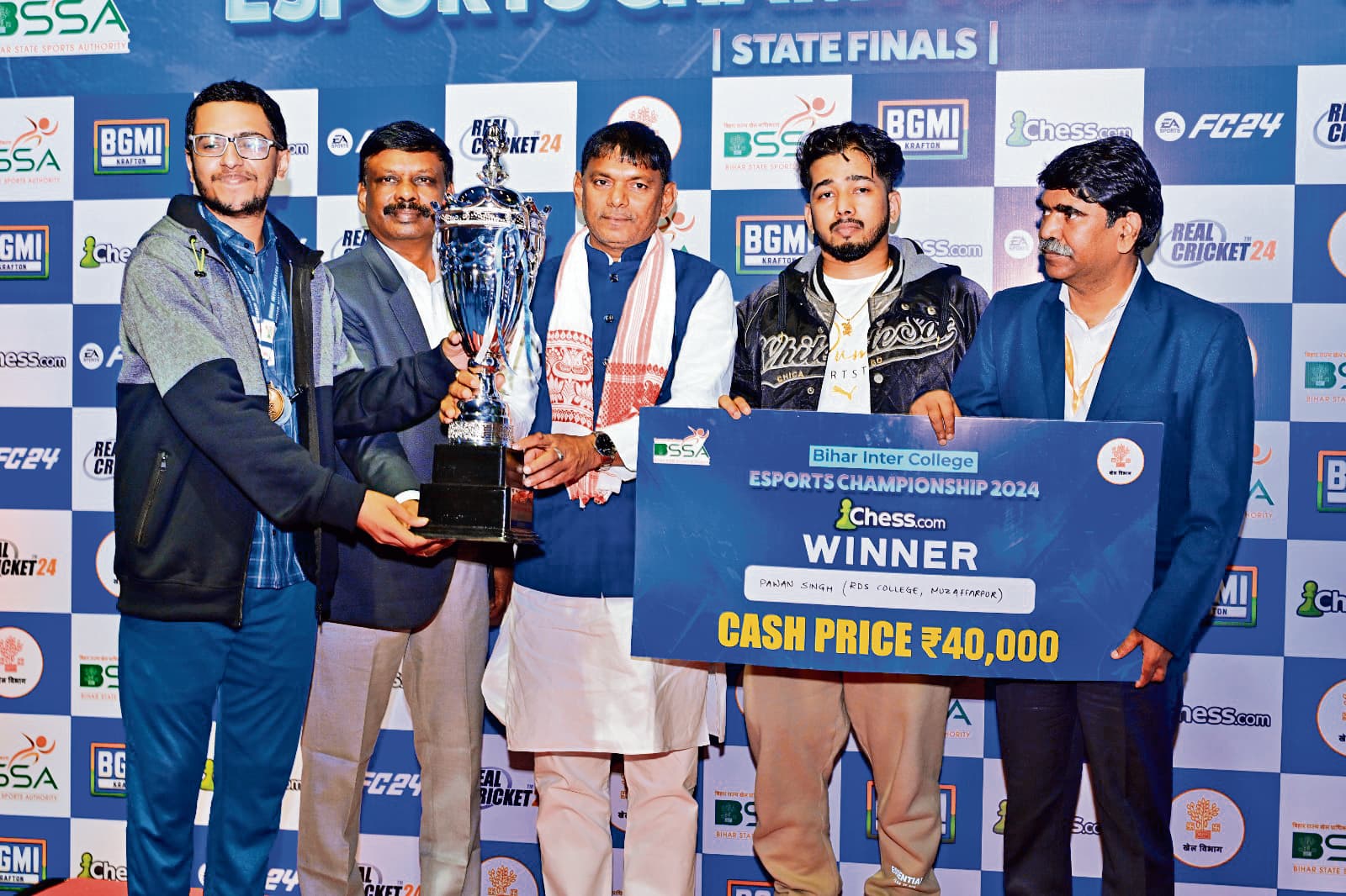 राज्य स्तरीय इ स्पोर्ट्स में पटना के खिलाड़ियों का रहा जलवा