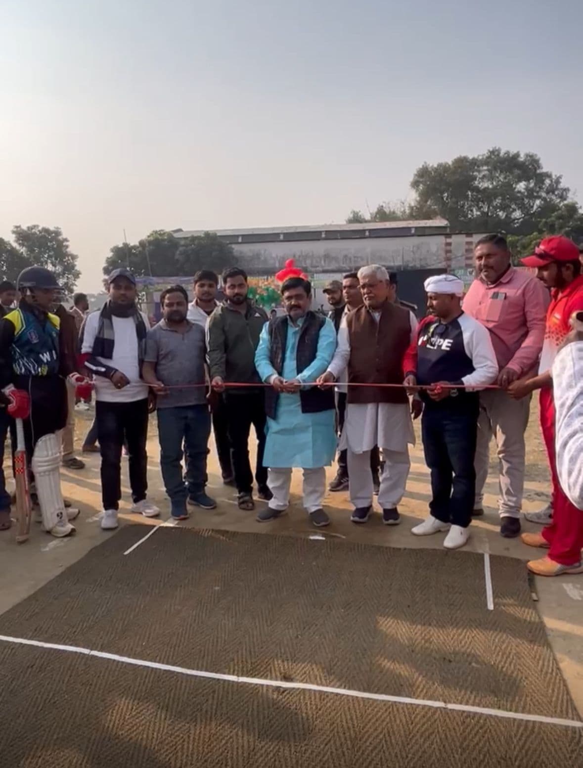 आईपीएल की तर्ज पर वरियर्स अंडर 19 क्रिकेट टूर्नामेंट का हुआ शुभारंभ