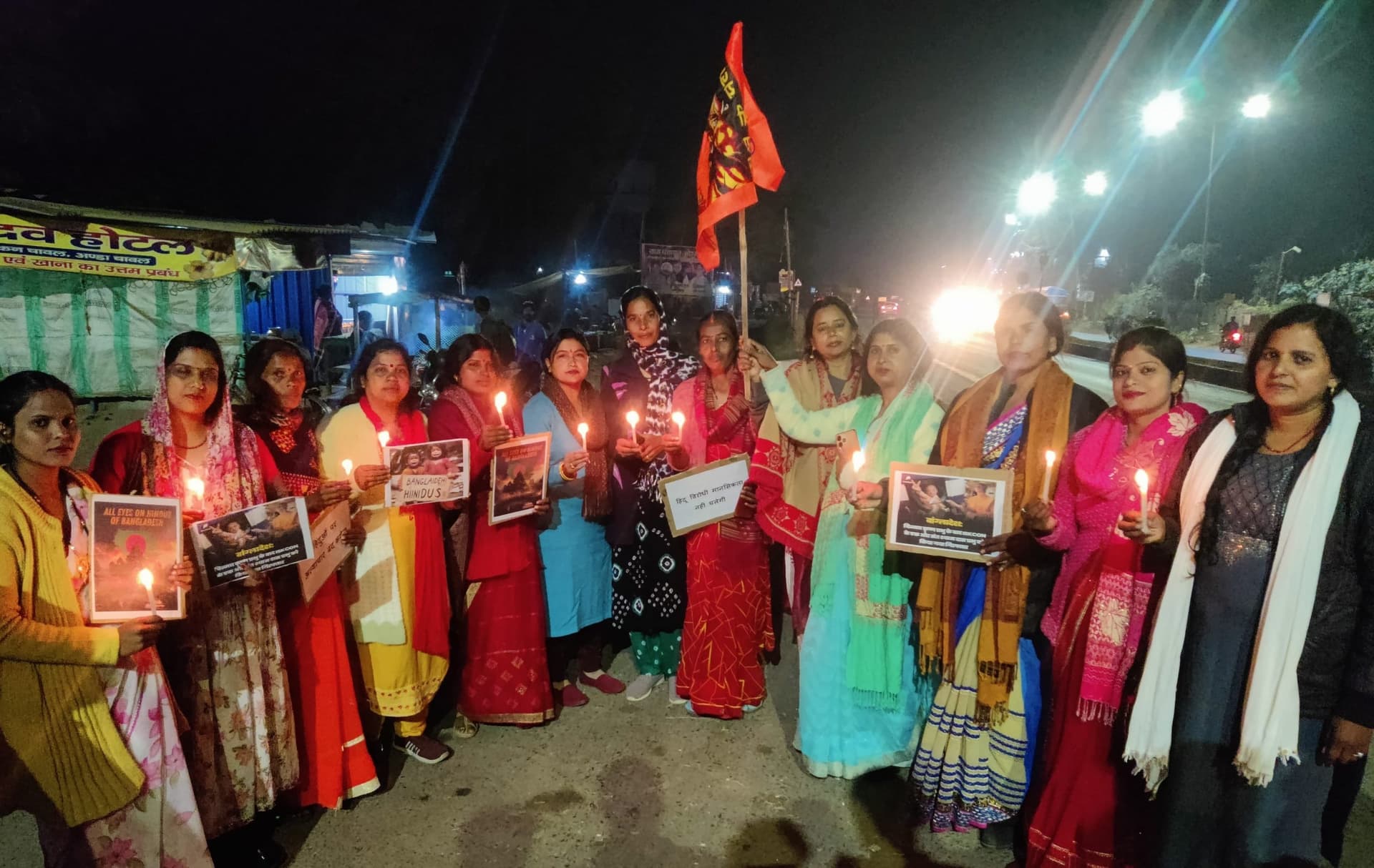 ओरमांझी में निकला प्रतिरोध मार्च