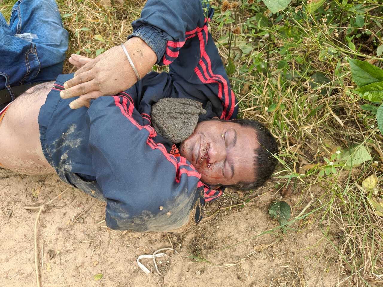 प्लास्टिक बोरे में बंद शव बरामद