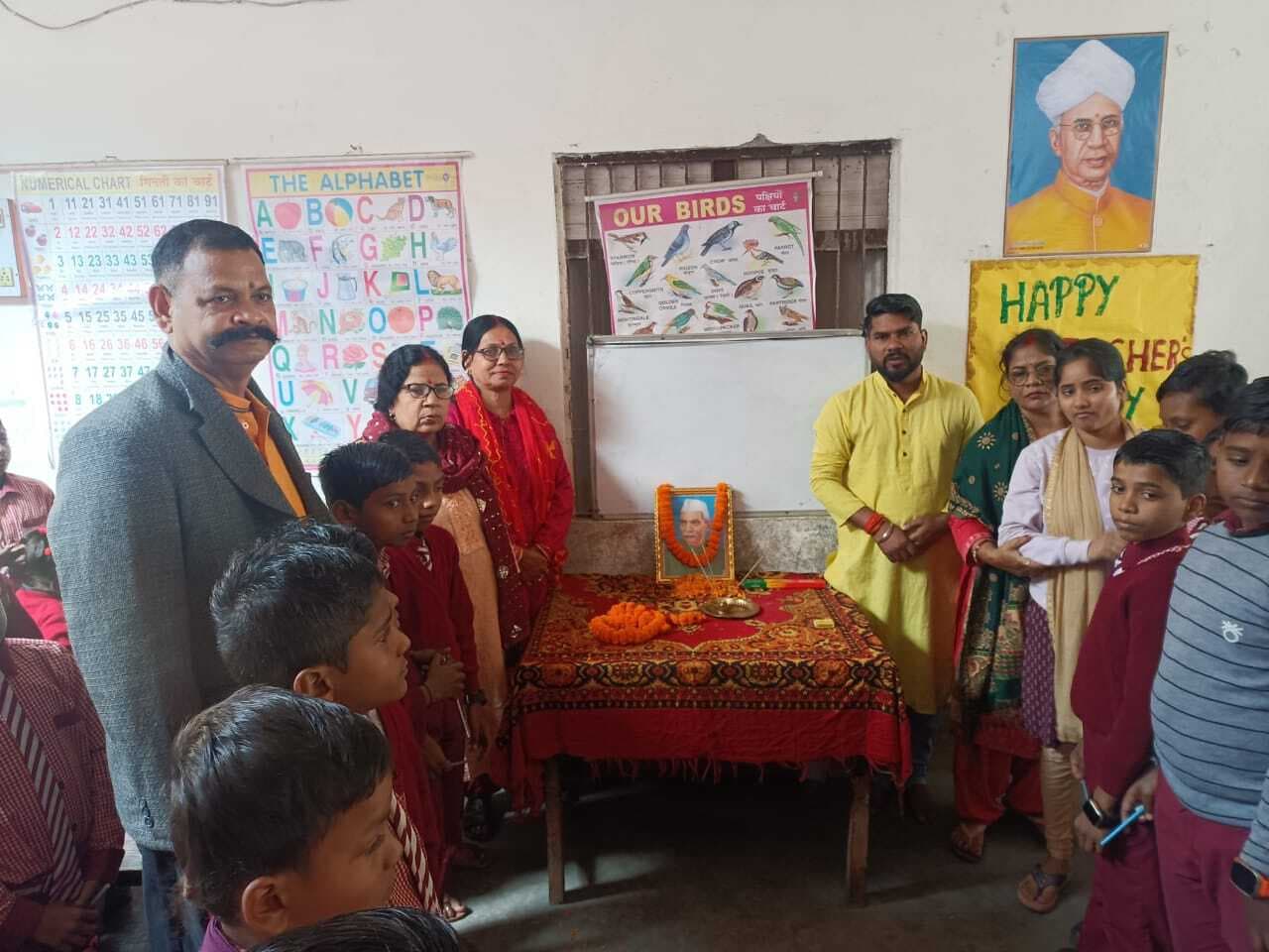 भारत के प्रथम राष्ट्रपति डॉ राजेंद्र प्रसाद की मनायी गयी जयंती