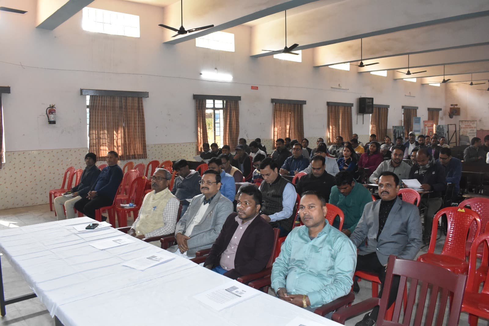 राष्ट्रीय सर्वेक्षण परख-2024 परीक्षा को लेकर दिया गया प्रशिक्षण