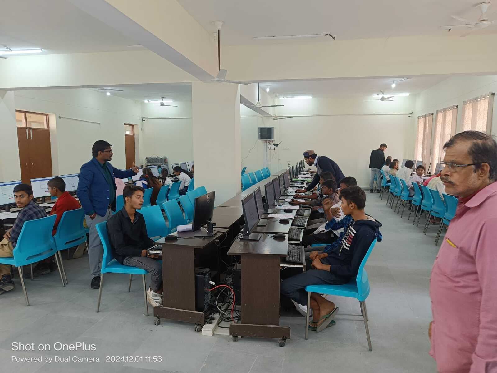 इंजीनियरिंग कॉलेज में हुई गणित व विज्ञान प्रतिभा खोज परीक्षा