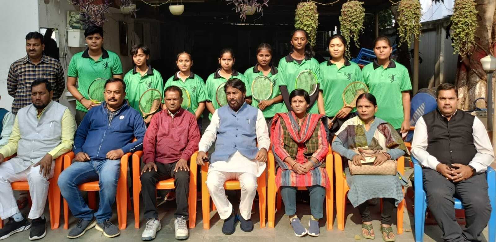 Bhagalpur news बिहार महिला बॉल बैडमिंटन टीम घोषित