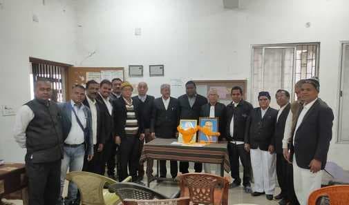 राजेंद्र बाबू की जयंती पर पांच अधिवक्ताओं को किया गया सम्मानित