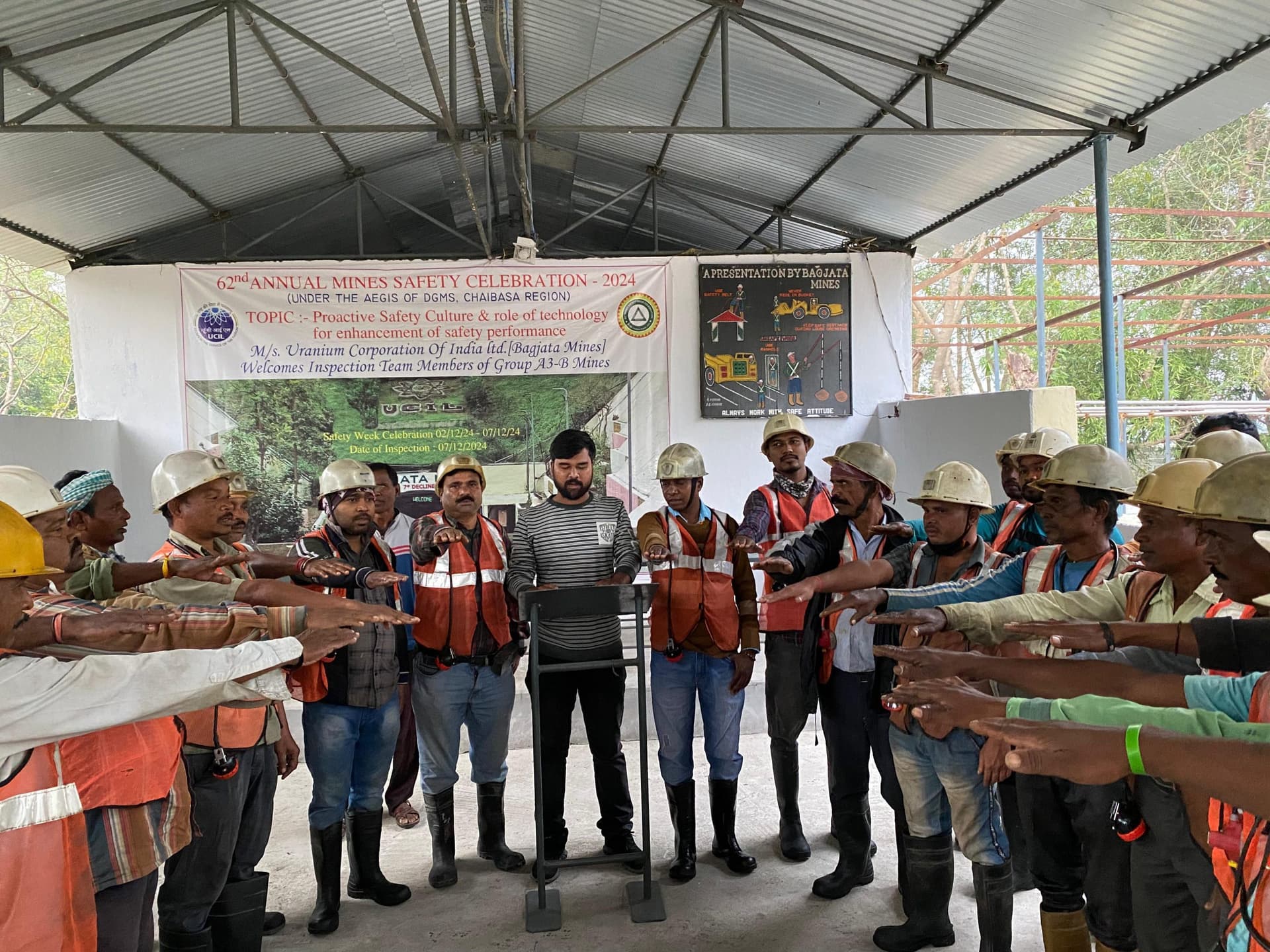 East Singhbhum : यूसिल कर्मियों ने सुरक्षा से समझौता नहीं करने की शपथ ली