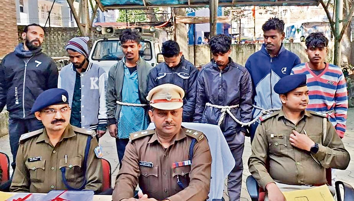 Ranchi news : बाइक चोर गिरोह के सरगना सहित पांच आरोपी गिरफ्तार