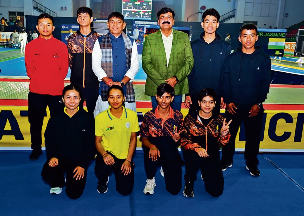 32वीं जूनियर राष्ट्रीय तलवारबाजी में बलराम जोशी, आखिरी और दीपांशी नितम ने जीता स्वर्ण पदक