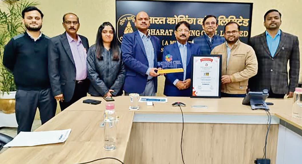 DHANBAD NEWS : बीसीसीएल को मिला सर्वश्रेष्ठ कौशल विकास पहल 2024 पुरस्कार