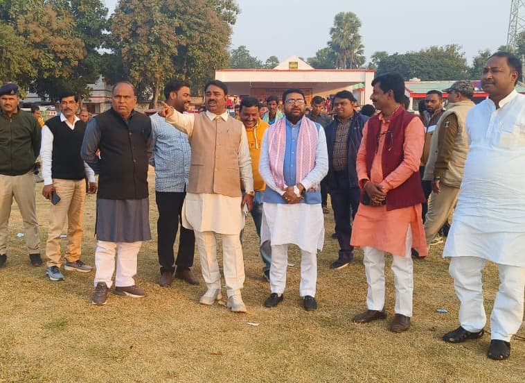 विधायक ने कार्यकर्ता सम्मेलन कार्यक्रम की तैयारी का लिया जायजा