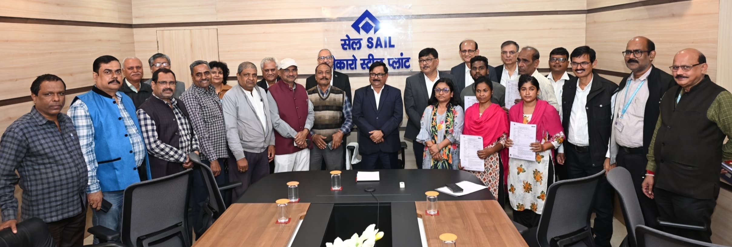 BOKARO STEEL NEWS: बीएसएल के संविदा कर्मियों के लिए सामूहिक व्यक्तिगत दुर्घटना बीमा योजना शुरू