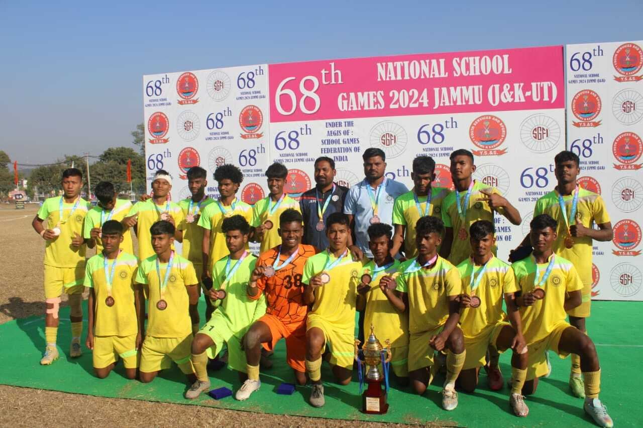 Football : एसजीएफआइ अंडर-17 बालक फुटबॉल में झारखंड को कांस्य