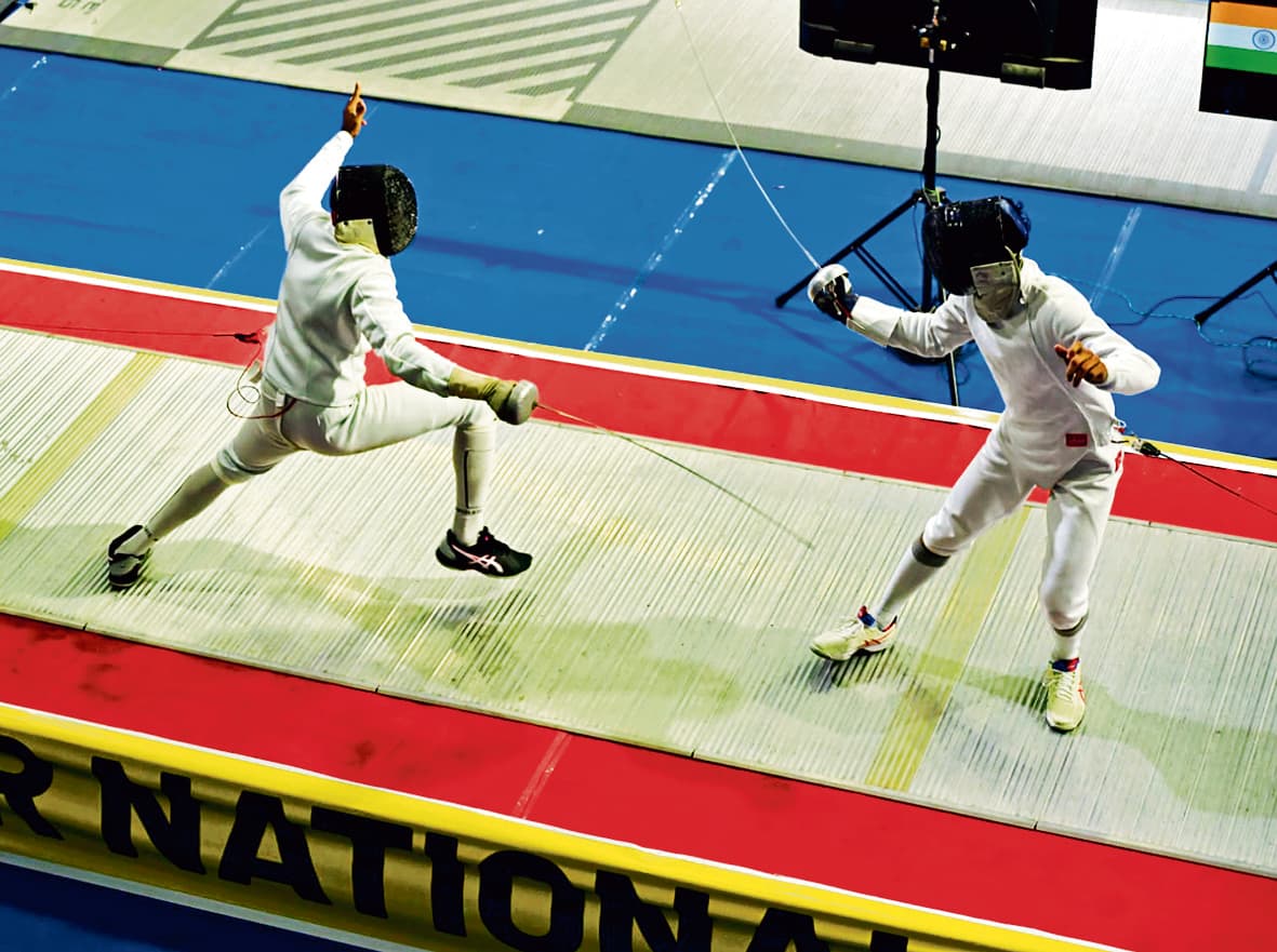 जूनियर राष्ट्रीय तलवारबाजी की फॉयल टीम स्पर्धा में मणिपुर ने जीता स्वर्ण