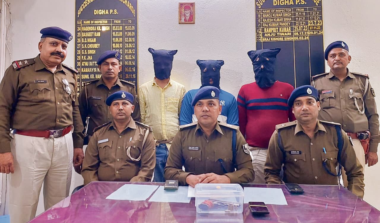 Patna News : दीघा में रवि गोप के भाई विनय समेत तीन अपराधी गिरफ्तार