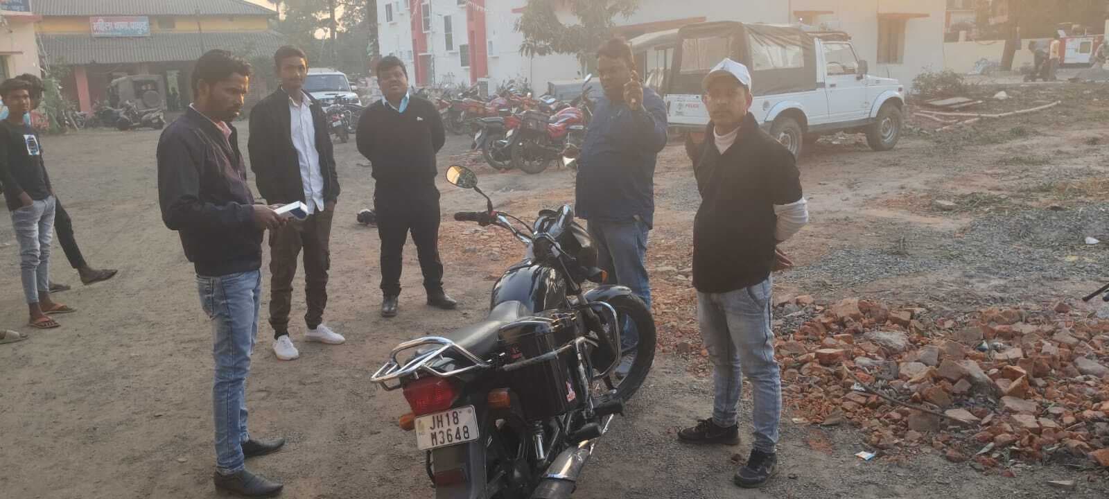 हेलमेट नहीं पहनने पर 45 वाहनों से 48 हजार का वसूला गया जुर्माना