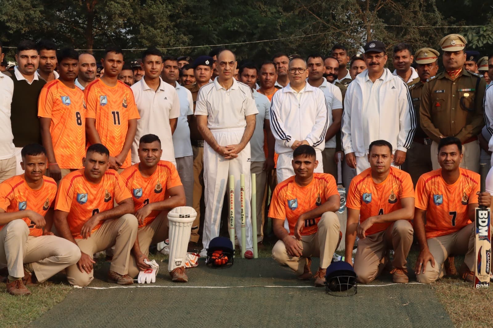 डीआइजी एकादश ने कमांडेंट एकादश को हराया