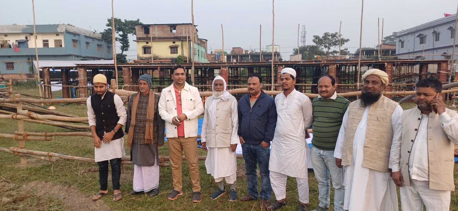 इजलास-ए-आम की तैयारी अंतिम चरण में, कार्यस्थल का आयोजकों ने लिया जायजा