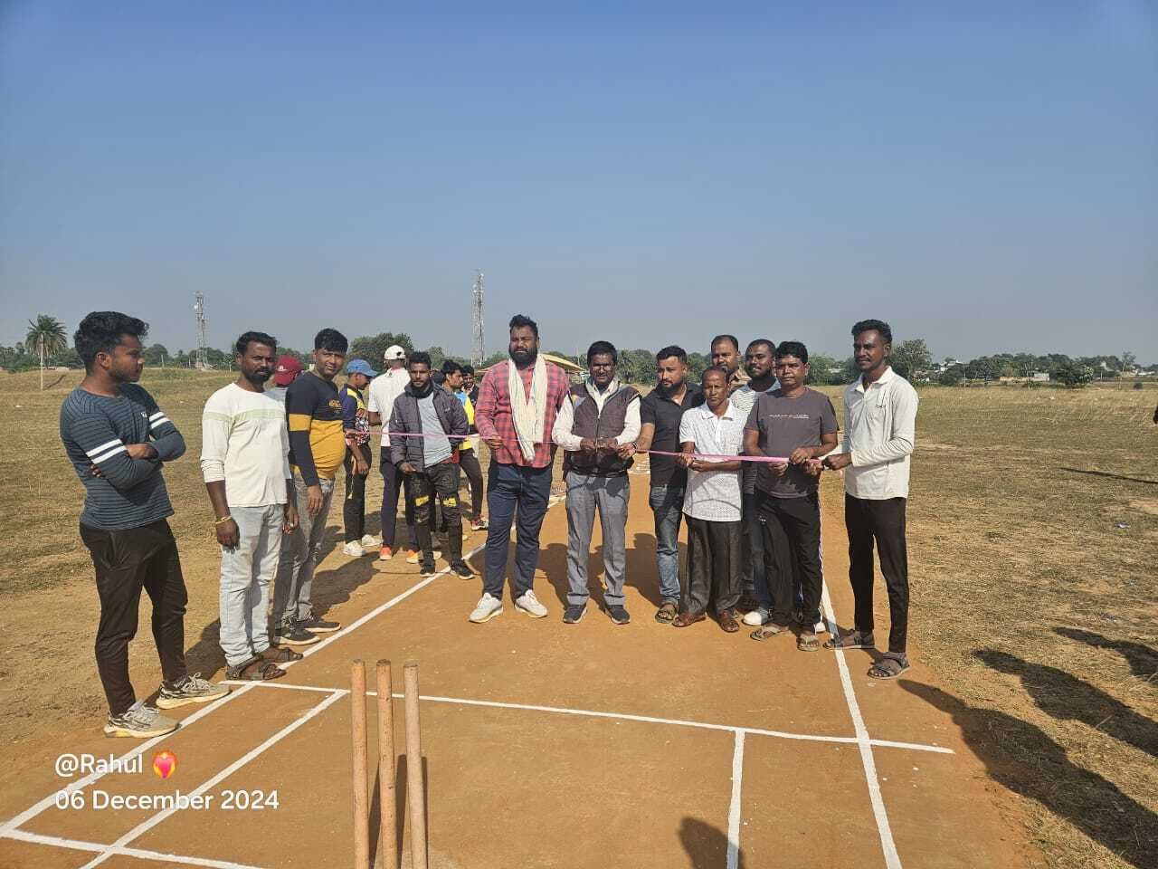 बाउरीपाड़ा में तीन दिवसीय क्रिकेट टूर्नामेंट शुरू