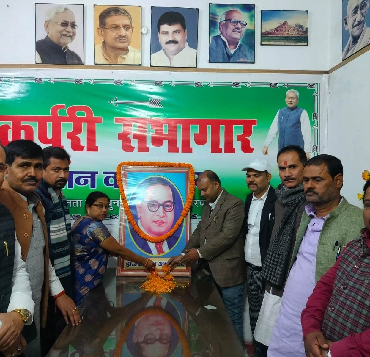 बाबा साहब के आदर्शों पर चलने से होगा देश का भला : मंजू