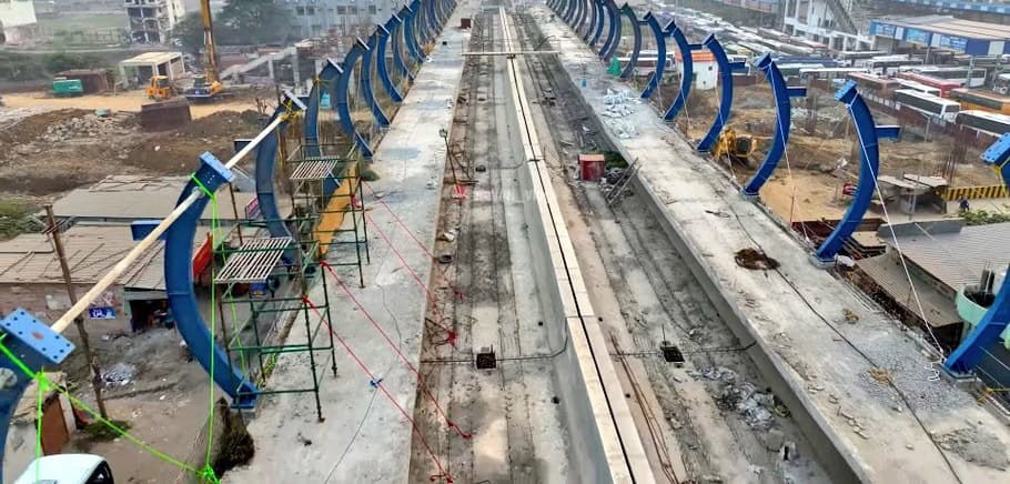 Patna News : 15 अगस्त 2025 को पटना में पहली मेट्रो ट्रेन चलाने की तैयारी