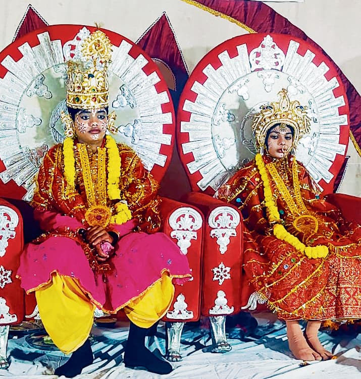 सीताराम विवाह उत्सव के दूसरे दिन महावीर मंदिर में राम कलेबा का आयोजन