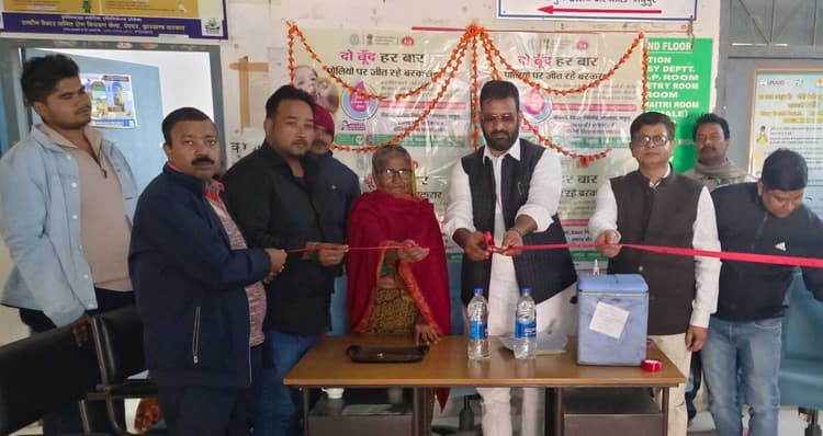 80 % बच्चों पिलाया गया पोलियो ड्रॉप्स : उपाधीक्षक