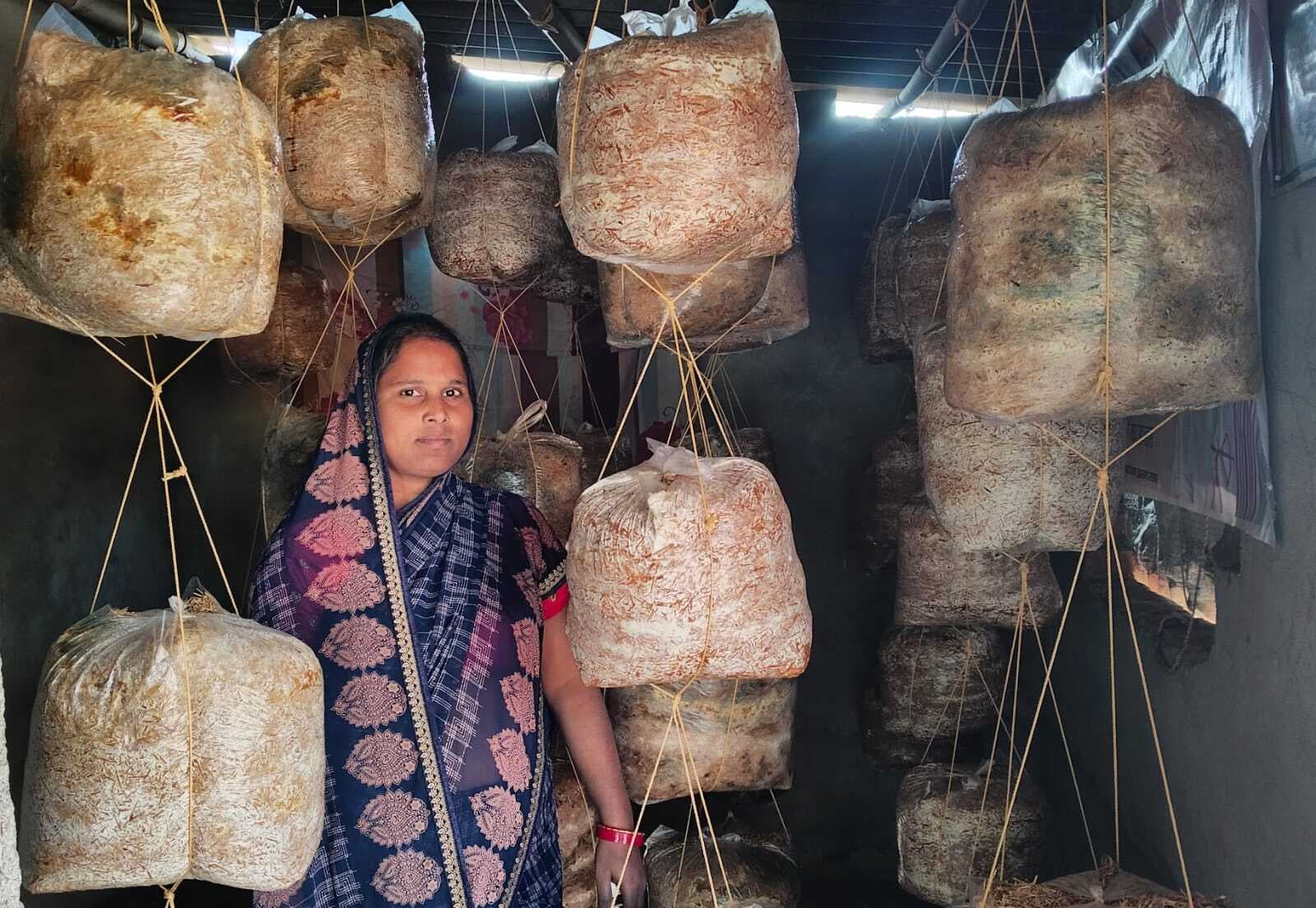 मशरूम की खेती कर वीणा ने बनायी स्वावलंबन की राह