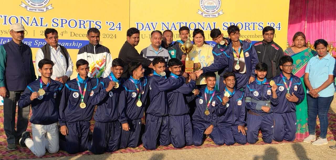 नेशनल स्पोर्ट्स दिल्ली में एसएल डीएवी के 88 खिलाड़ियों को मिला गोल्ड मेडल